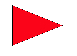 Triangular red flag